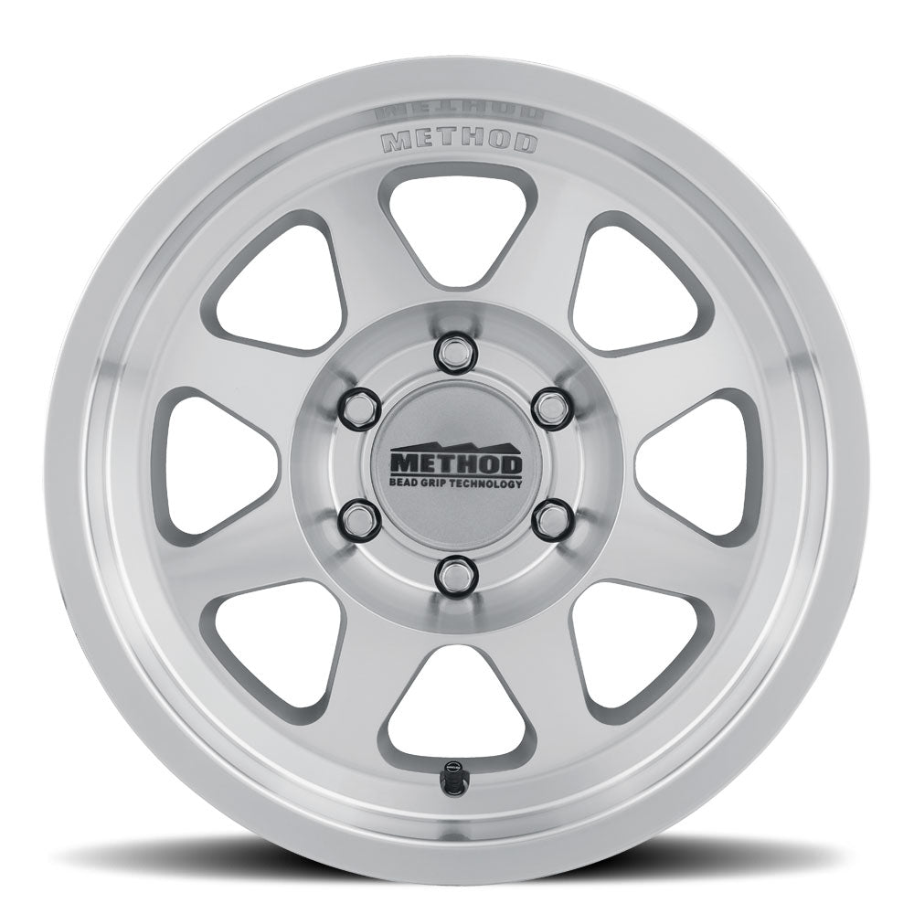 Method Race Wheels Bead Grip MR701 | 17x8.5 | 6 On 139.7 | Offset 0 | Machined | Lip 1.81"
