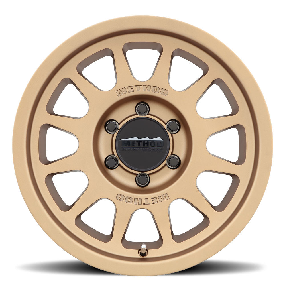 Method Race Wheels Bead Grip MR703 | 16x6.5 | 6 On 180 | Offset 90 | Method Bronze | Lip 0"
