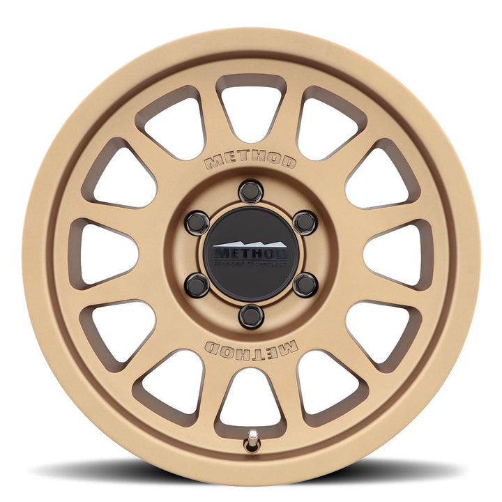 Method Race Wheels Bead Grip MR703 | 16x6.5 | 6 On 180 | Offset 90 | Method Bronze | Lip 0"
