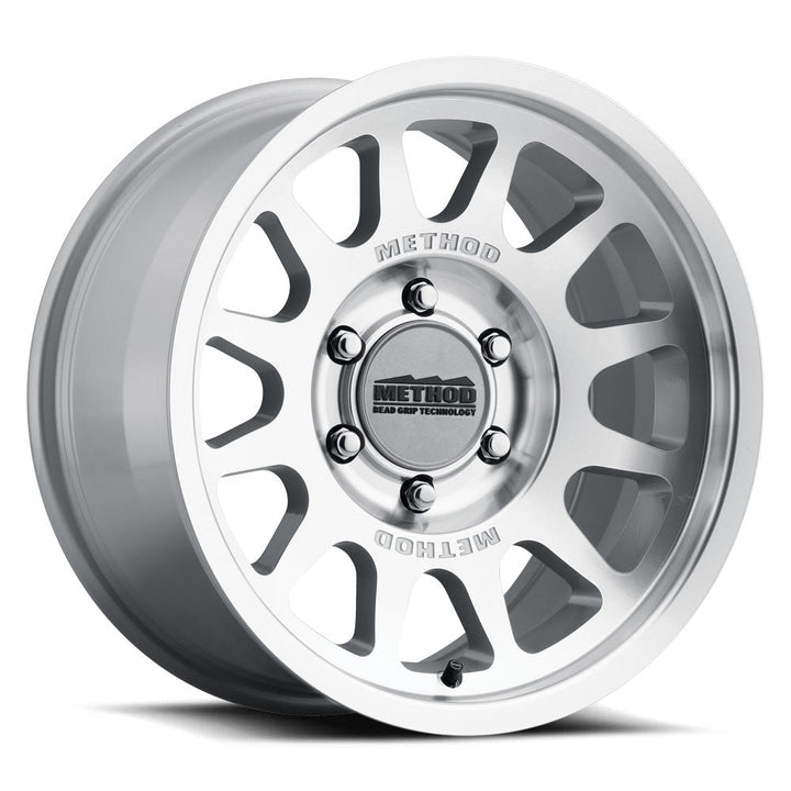 Method Race Wheels Bead Grip MR703 | 17x8.5 | 6 On 139.7 | Offset 0 | Machined | Lip 1.18"