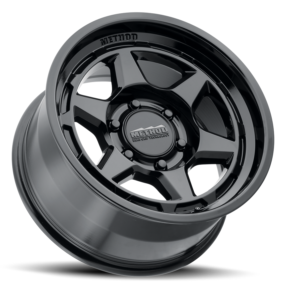 Method Race Wheels Bead Grip MR708 | 17x9 | 6 On 139.7 | Offset -38 | Gloss Black