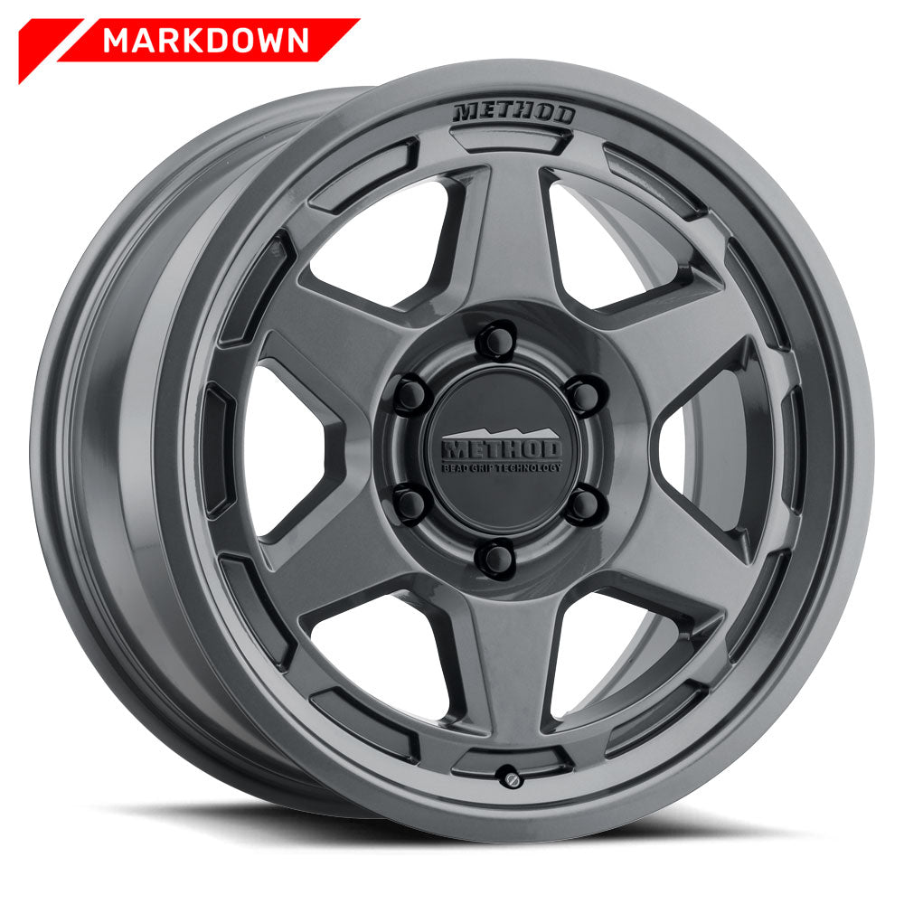 Method Race Wheels HD Bead Grip MR708 | 18x9 | 6 On 139.7 | Offset 40 | Gloss Titanium