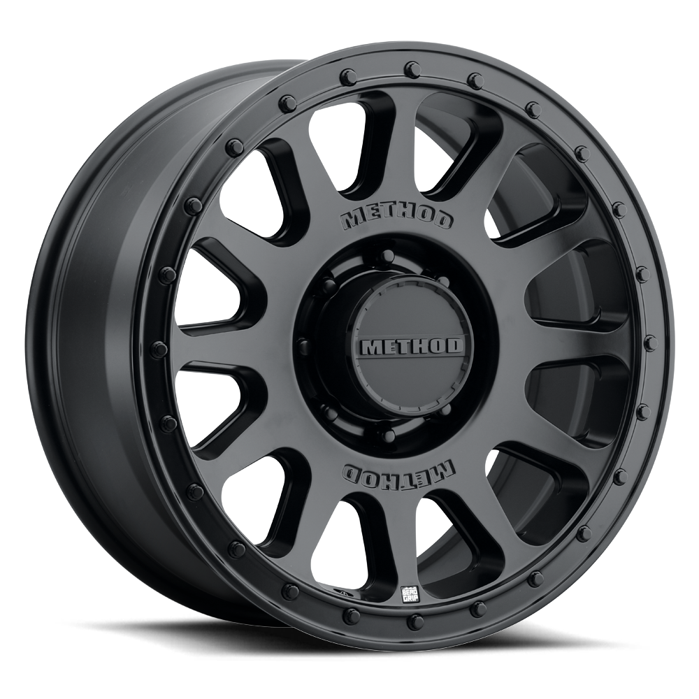 Method Race Wheels HD Bead Grip MR709 | 20x9 | 8 On 180 | Offset 12 | Matte Black