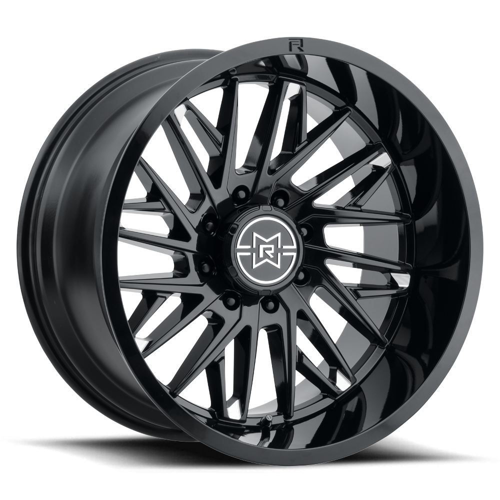 Method Race Wheels MR801 Raised | 20x12 | 8 On 180 | Offset -40 | Gloss Black Milled