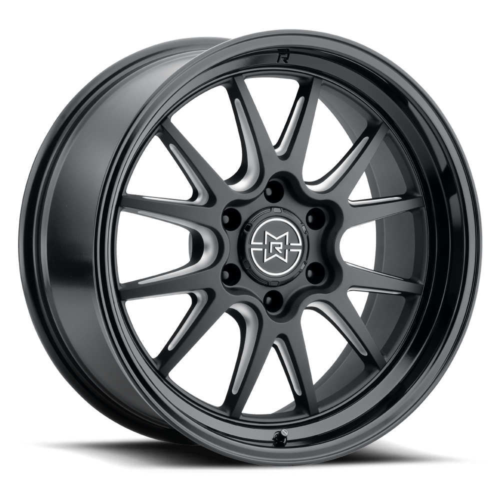 Method Race Wheels MR802 Raised | 20x9 | 6 On 135 | Offset 12 | Double Black Milled