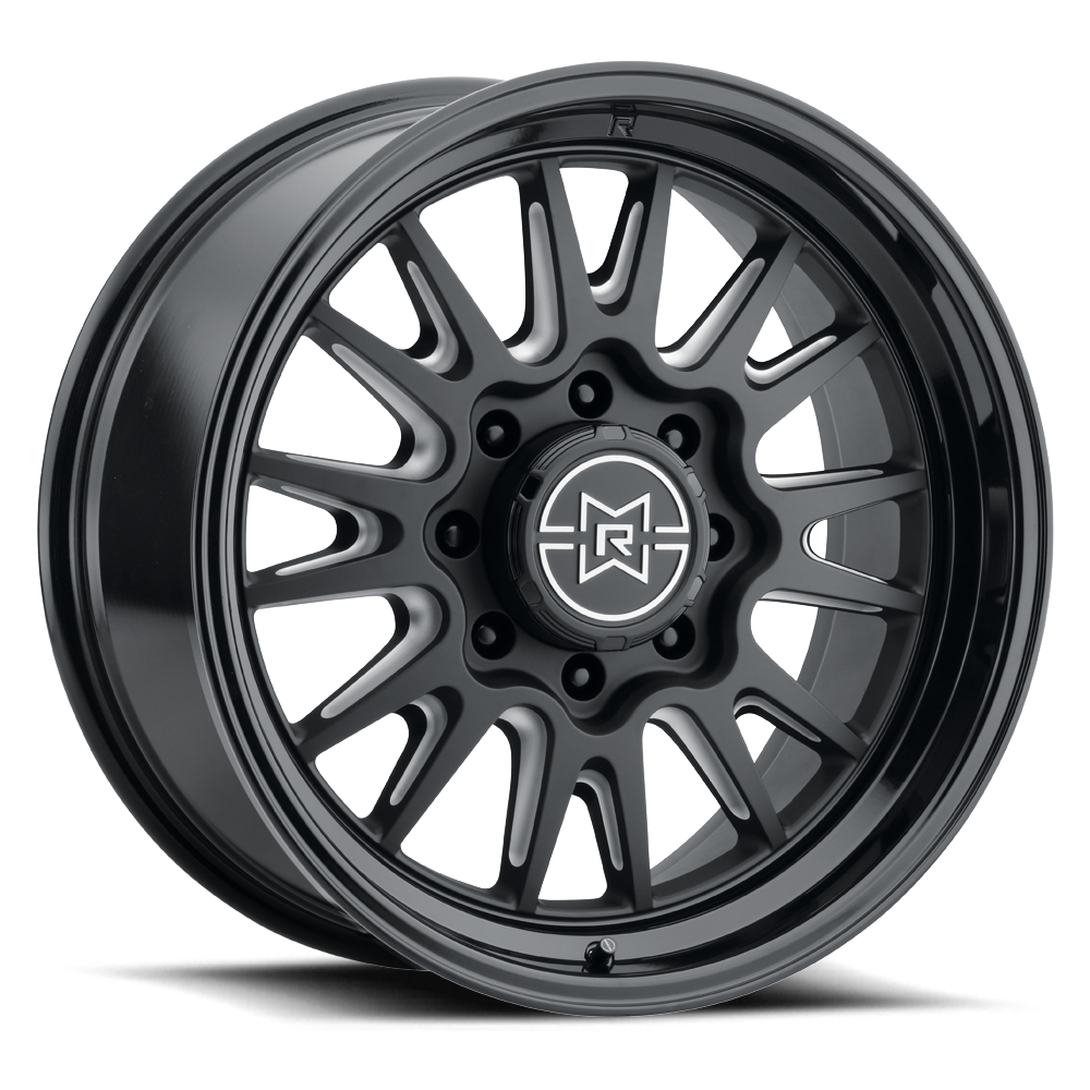 Method Race Wheels MR802 Raised | 22x12 | 6 On 139.7 | Offset -40 | Double Black Milled
