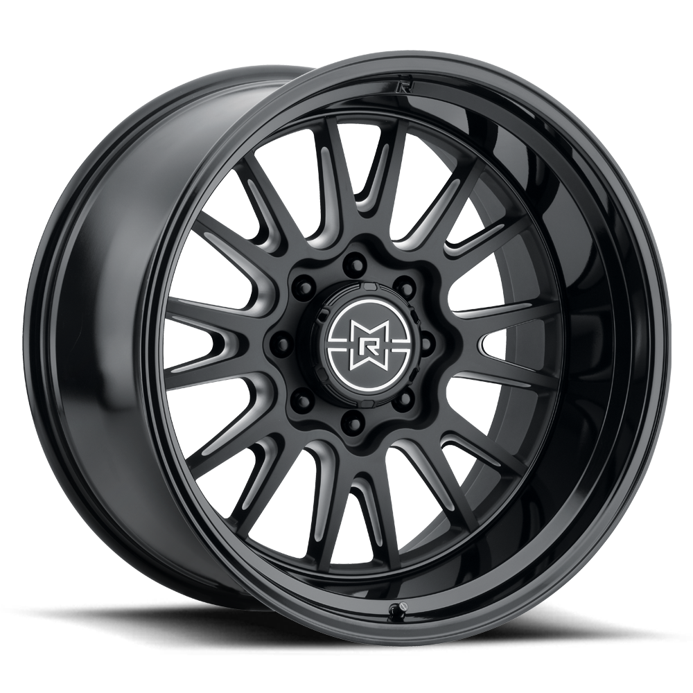 Method Race Wheels MR802 Raised | 22x12 | 8 On 170 | Offset -40 | Double Black Milled
