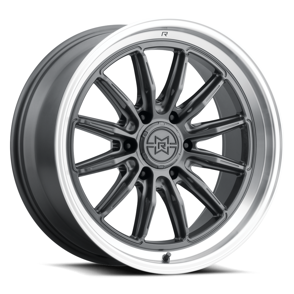 Method Race Wheels MR803 Raised | 22x10 | 6 On 135 | Offset -18 | Gloss Titanium Machined Lip