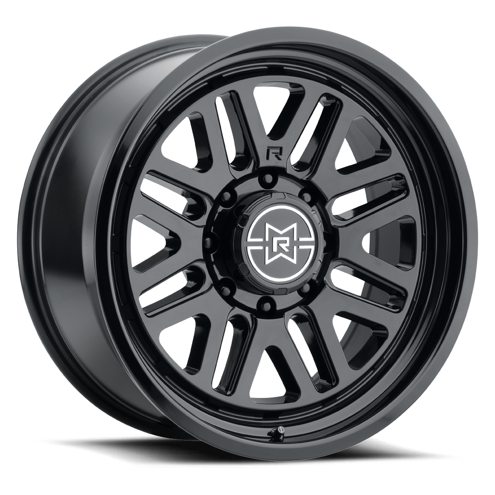 Method Race Wheels MR804 Raised | 22x12 | 6 On 139.7 | Offset -40 | Gloss Black