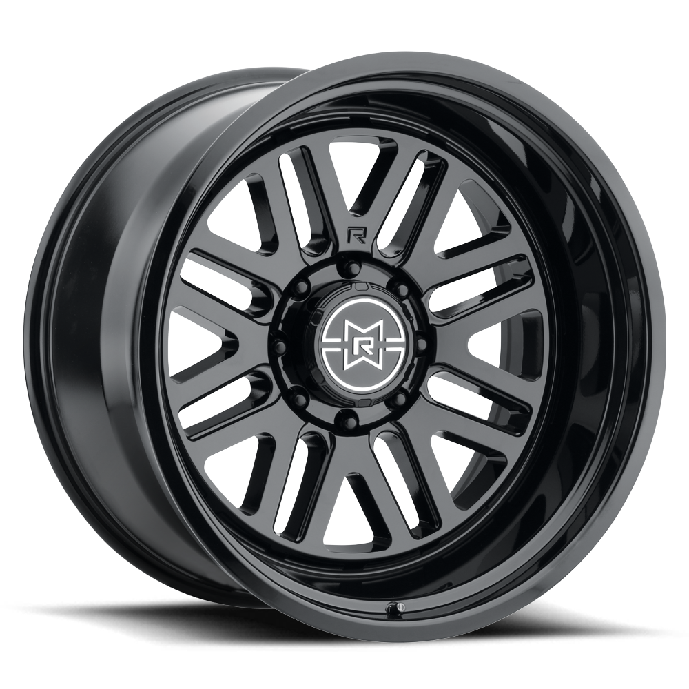 Method Race Wheels MR804 Raised | 22x12 | 8 On 165.1 | Offset -40 | Gloss Black