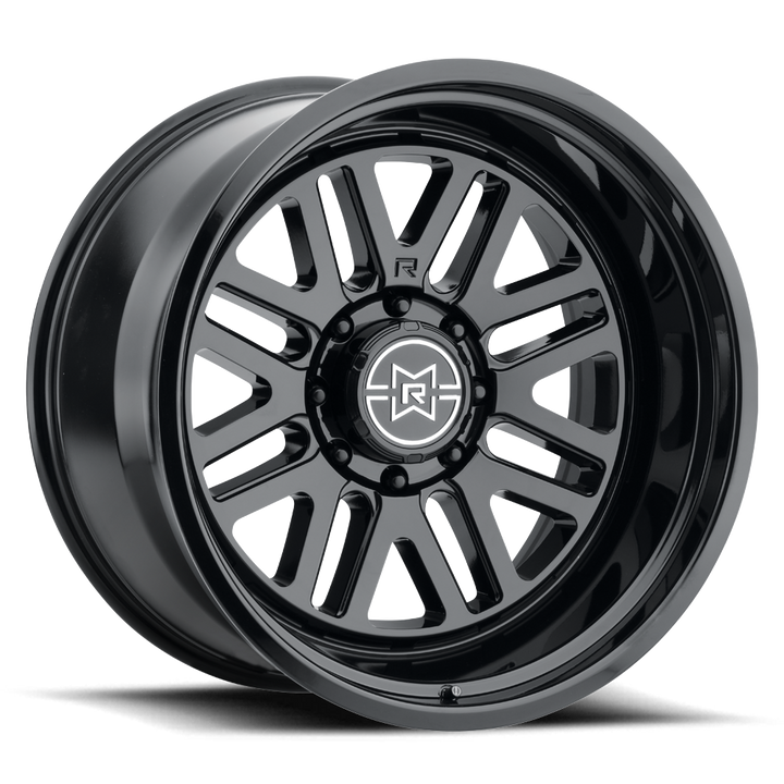 Method Race Wheels MR804 Raised | 22x12 | 8 On 165.1 | Offset -40 | Gloss Black