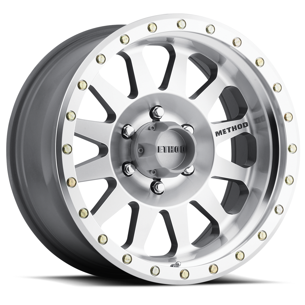 Method Race Wheels Double Standard MR304 | 20x10 | 6 On 139.7 | Offset -18 | Machined | Lip 3.9"