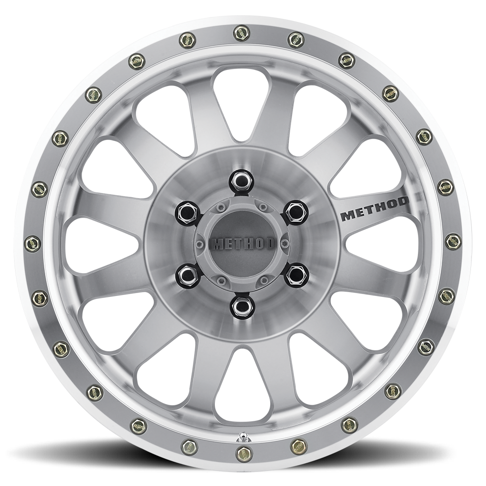 Method Race Wheels Double Standard MR304 | 20x10 | 6 On 139.7 | Offset -18 | Machined | Lip 3.9"