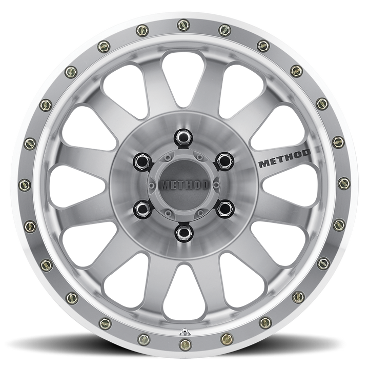 Method Race Wheels Double Standard MR304 | 20x10 | 8 On 165.1 | Offset -18 | Machined | Lip 3.9"