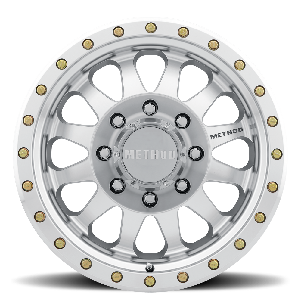 Method Race Wheels Double Standard MR304 | 20x10 | 8 On 165.1 | Offset -18 | Machined | Lip 3.9"