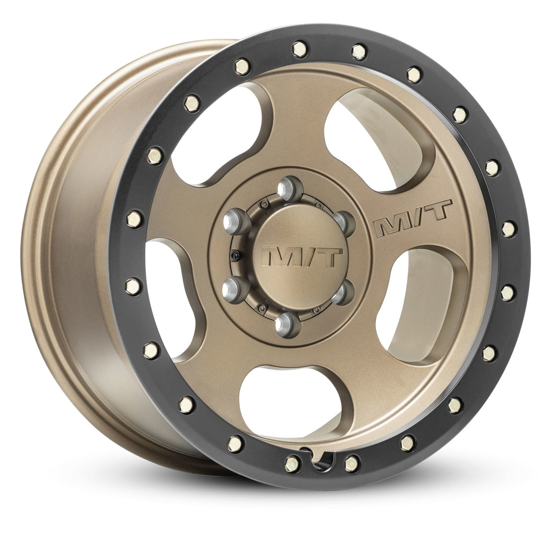 Mickey Thompson Canyon Pro | 18x9 | 8 On 165.1 | Offset 0 | Satin Bronze with Black Lip | SKU 226100609