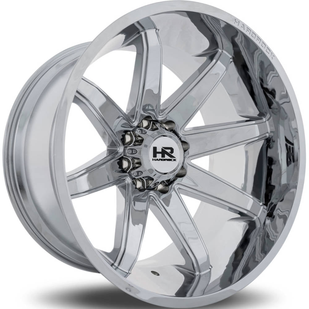 Hardrock Offroad Painkiller Xposed | 24x14 | 5 On 127 | Offset -76 | Chrome | SKU H502-241473176C