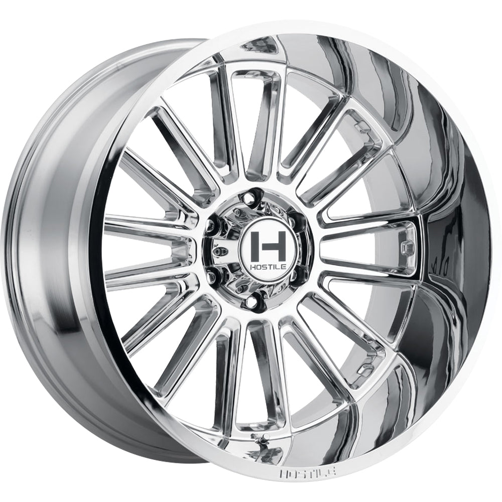 Hostile H115 Predator | 20x12 | 6 On 139.7 | Offset -44 | Chrome | SKU H115-2012655047C