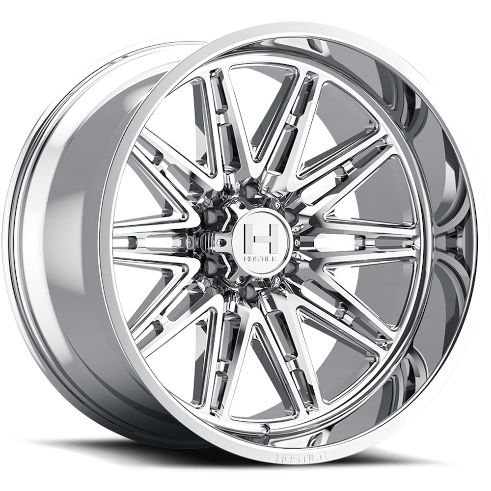 Hostile H126 Maniac | 20x10 | 6 On 135 | Offset -19 | Chrome | SKU H126-2010613547C
