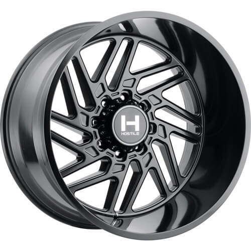 Hostile H116 Jigsaw | 20x9 | 6 On 139.7 | Offset 12 | Satin Black | SKU H116-2090655055BB