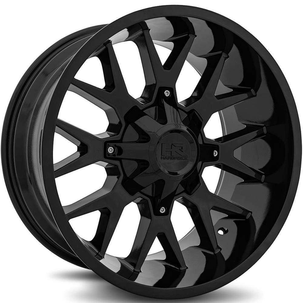 Hardrock Offroad H700 Affliction | 20x10 | 8 On 170 | Offset -19 | Gloss Black | SKU H700-201070119GB