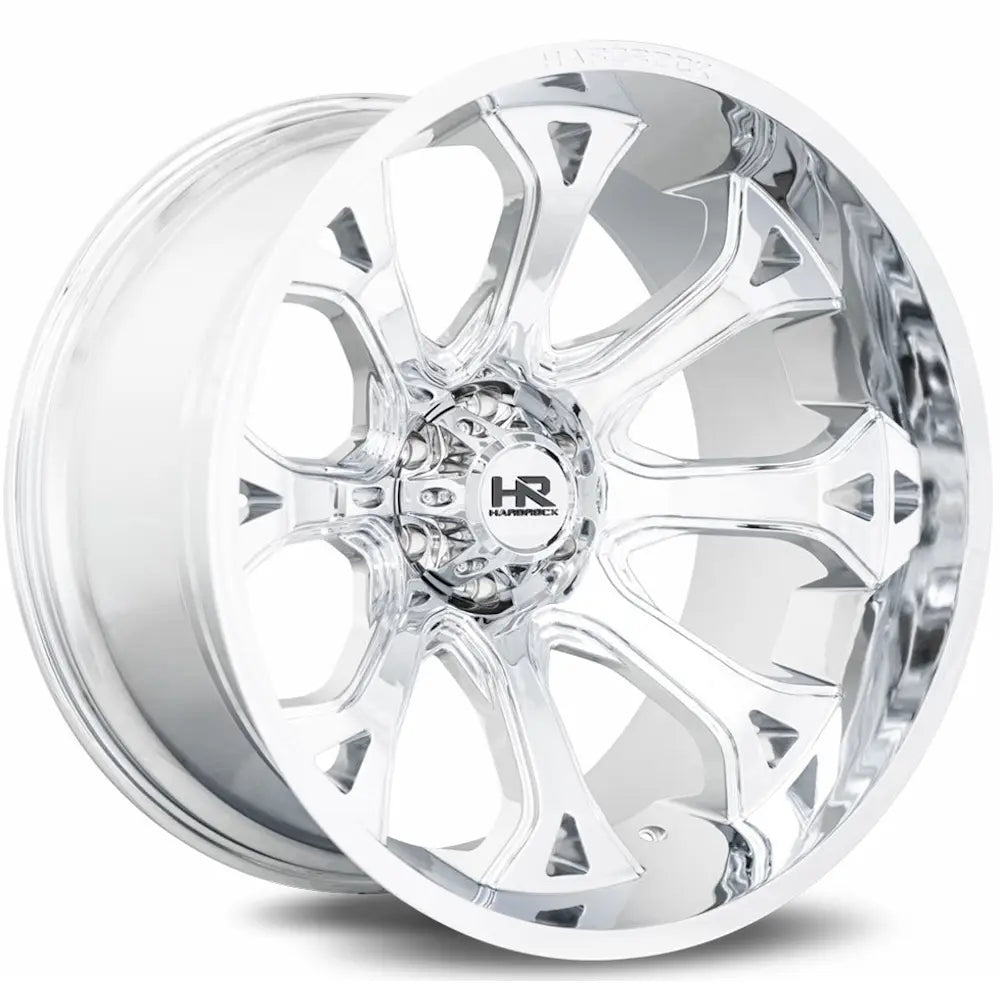 Hardrock Offroad H505 Bloodshot Xposed | 24x14 | 8 On 180 | Offset -76 | Chrome | SKU H505-241478176C