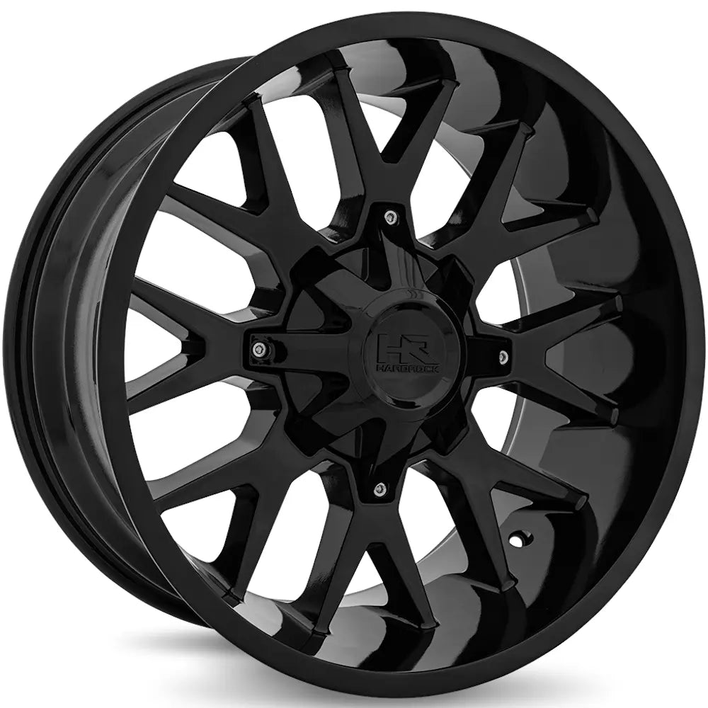 Hardrock Offroad H700 Affliction | 20x9 | 5 On 139.7/150 | Offset 0 | Gloss Black | SKU H700-209097000GB