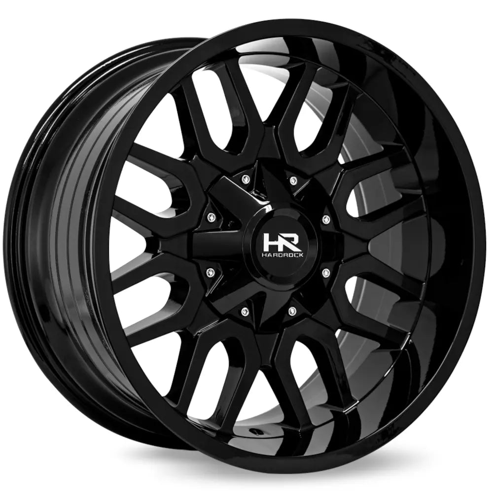 Hardrock Offroad Commander | 20x12 | 6 On 135/139.7 | Offset -51 | Gloss Black | SKU H709-201237151GB