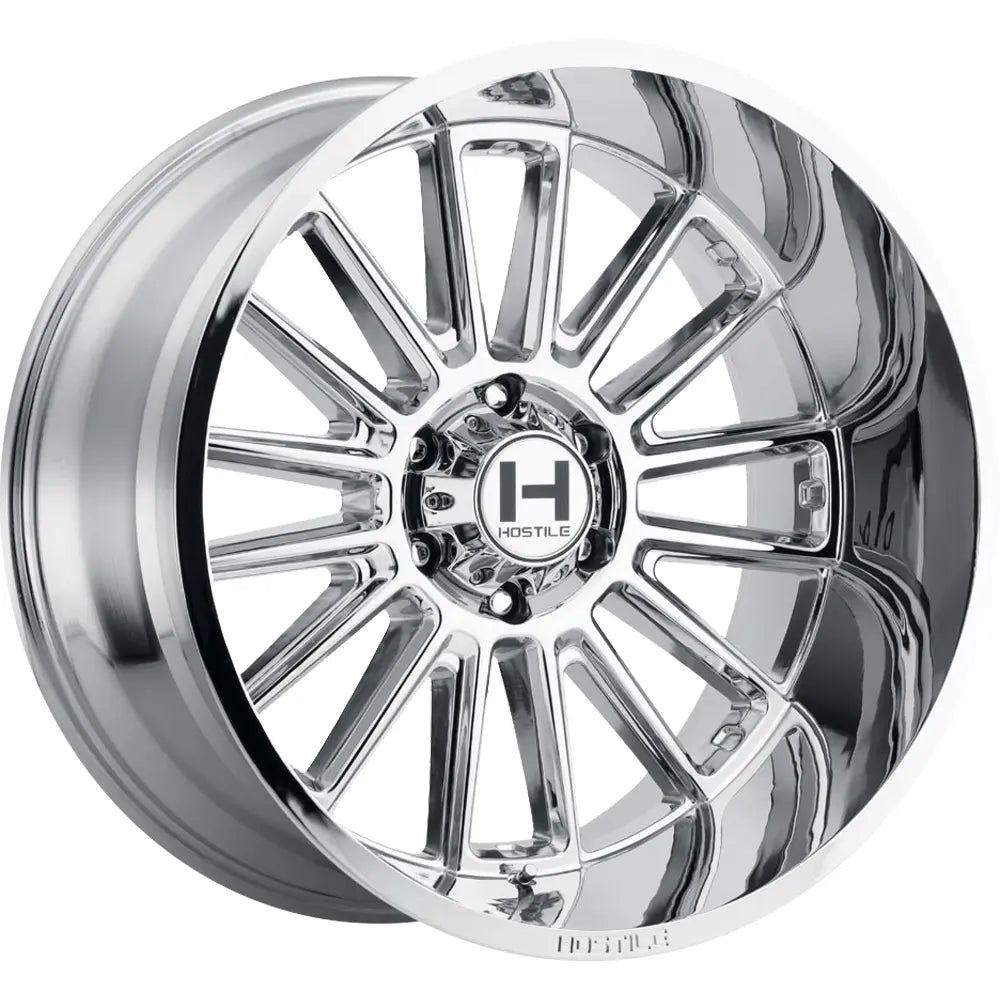 Hostile H115 Predator | 22x12 | 5 On 139.7 | Offset -44 | Chrome | SKU H115-2212513947C