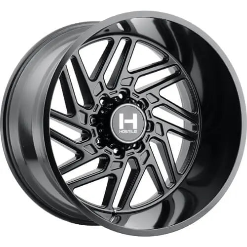Hostile H116 Jigsaw | 20x12 | 6 On 139.7 | Offset -55 | Satin Black | SKU H116-2012655044BB