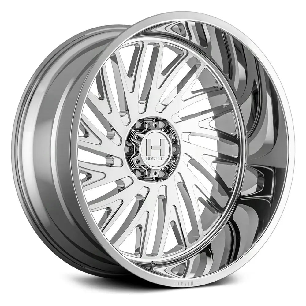 Hostile H131 Syclone | 22x12 | 8 On 170 | Offset -44 | Chrome | SKU H131-2212817047C