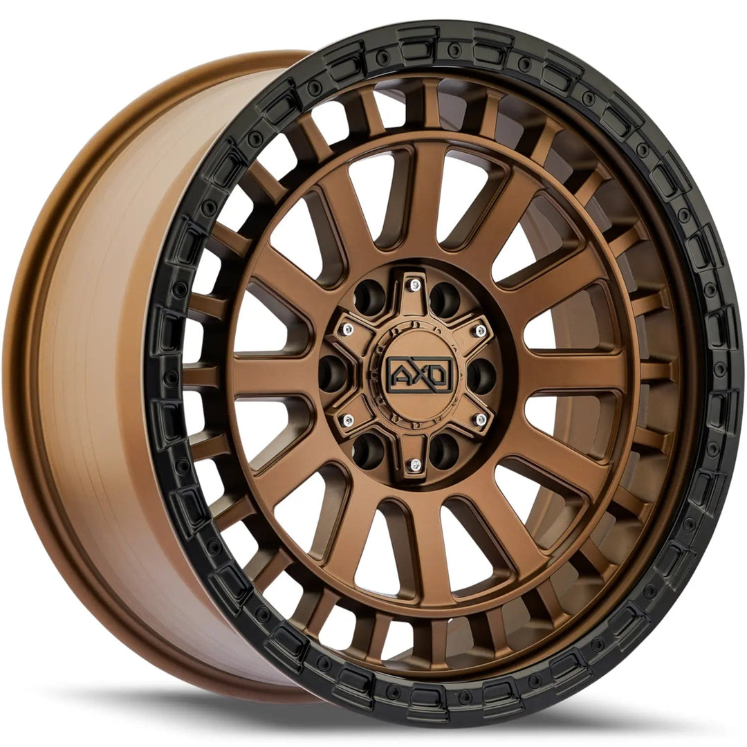 AXD Offroad AS2 | 17x8.5 | 6 On 135/139.7 | Offset 0 | Satin Bronze with Black Lip | SKU AS2785267+00BR