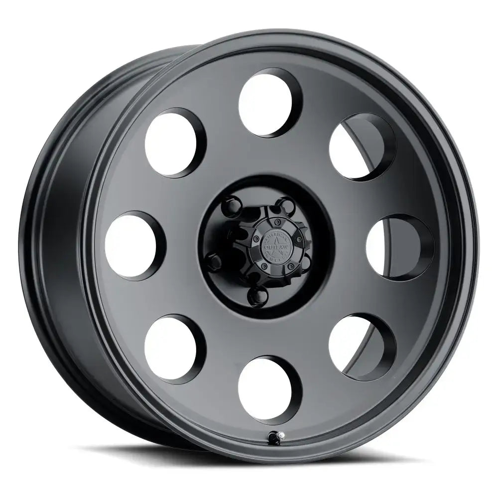 American Outlaw Dune | 20x9 | 6 On 139.7 | Offset -5 | Satin Black | SKU AO999-2983B