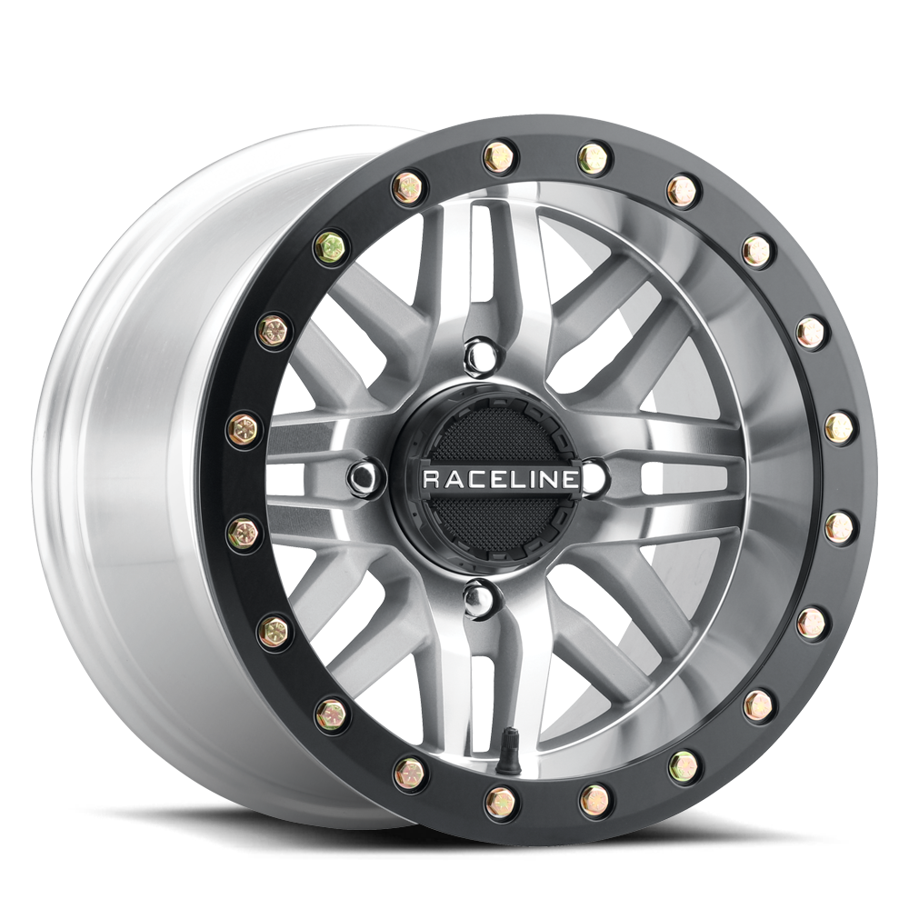 Raceline Ryno Beadlock UTV A91MA 15x7 4 on 156 +10 Offset Machined