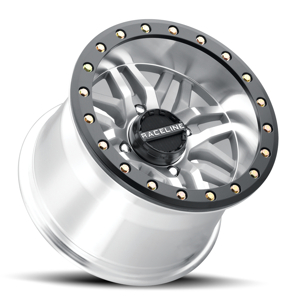 Raceline Ryno Beadlock UTV A91MA 15x7 4 on 156 +10 Offset Machined