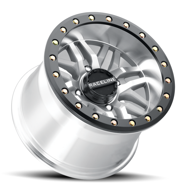 Raceline Ryno Beadlock UTV A91MA 15x7 4 on 156 +10 Offset Machined