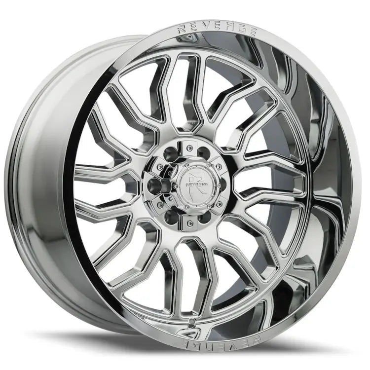 Revenge Offroad RV-205 | 20x10 | 6 On 135/139.7 | Offset -19 | Chrome | SKU RV205-201061351397-19C