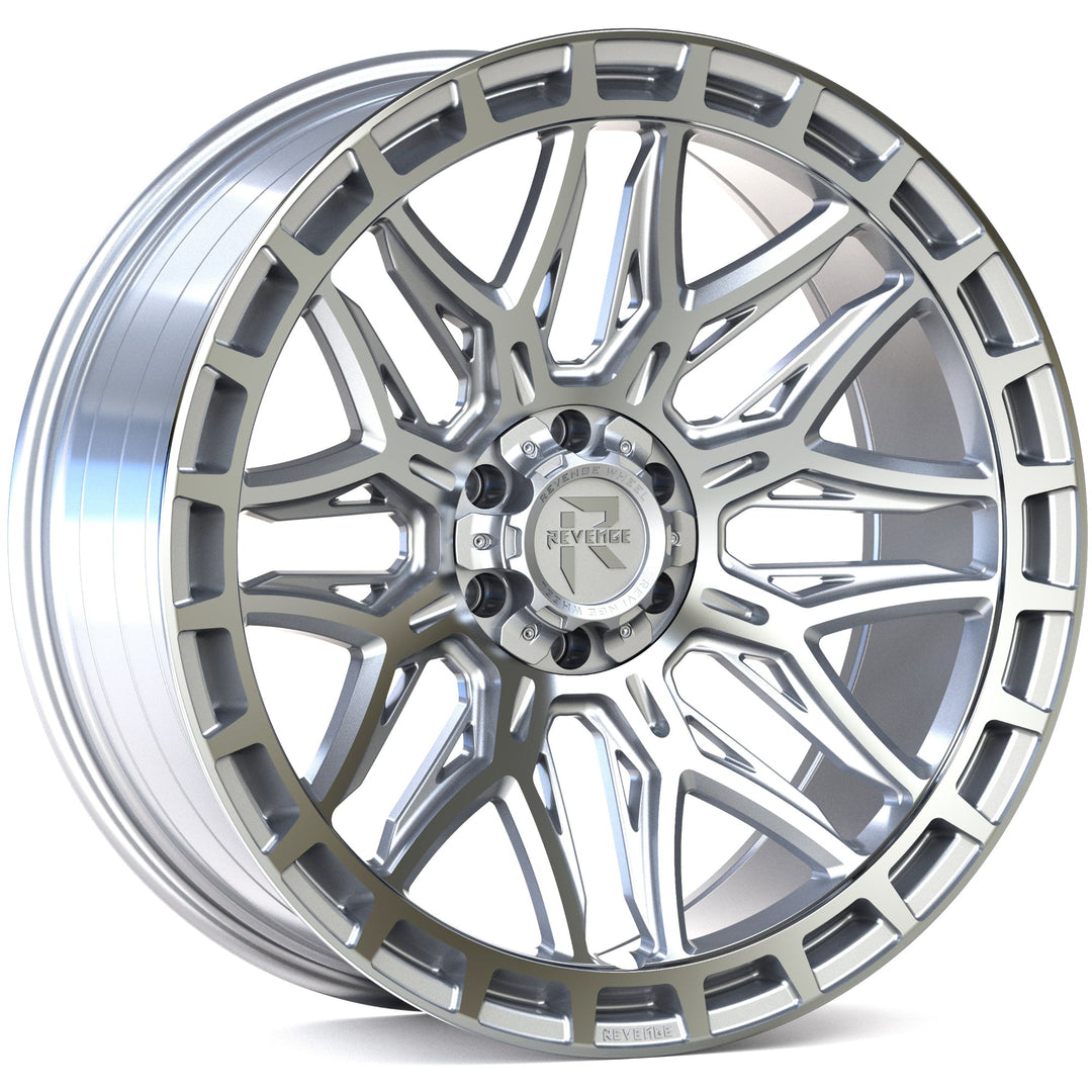 Revenge Offroad RV-208 | 17x9 | 5 On 127/139.7 | Offset 0 | Brushed | SKU RV208-179051271397+00SM