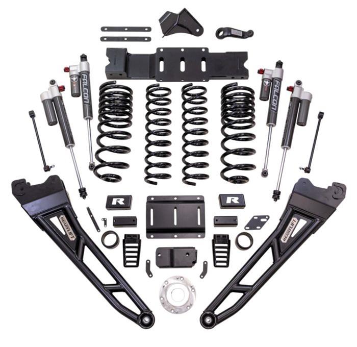 ReadyLIFT 6 Inch Front 4 Inch Rear Falcon MAX3.3 Ram Diesel Big Lift Kit - 2019-2024 Ram 2500 (43-19642)