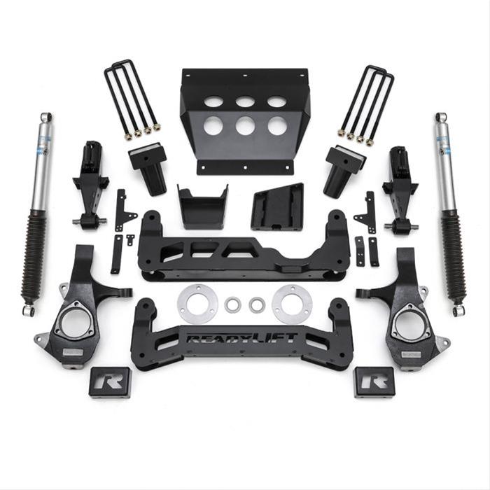 ReadyLIFT 7 Inch Front 5 Inch Rear Lift Kit - 2014-2018 Chevy GMC Silverado Sierra 1500 (44-3471)
