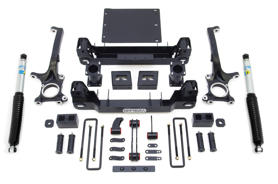 ReadyLIFT 8 Inch Front 6-7.5 Inch Rear Lift Kit - 2007-2021 Toyota Tundra (44-5877)
