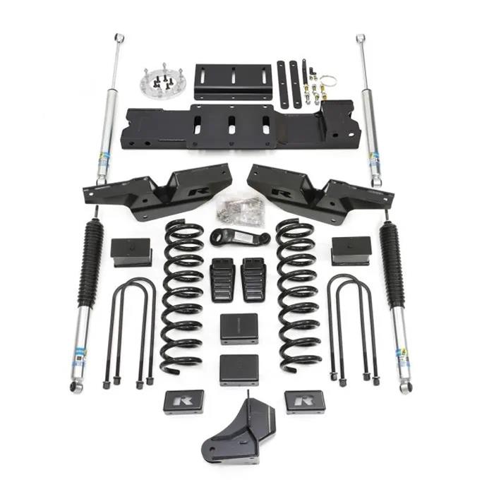 ReadyLIFT 6 Inch Front 5 Inch Rear Lift Kit with Bilstein 5100 Shocks - 2019-2024 Ram 3500 (49-19630)