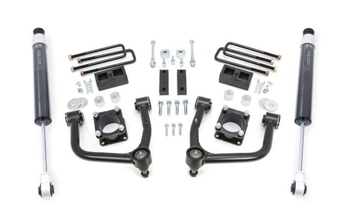 ReadyLIFT 4 Inch Front 2 Inch Rear Leveling Kit - 2007-2021 Toyota Tundra (69-54750)