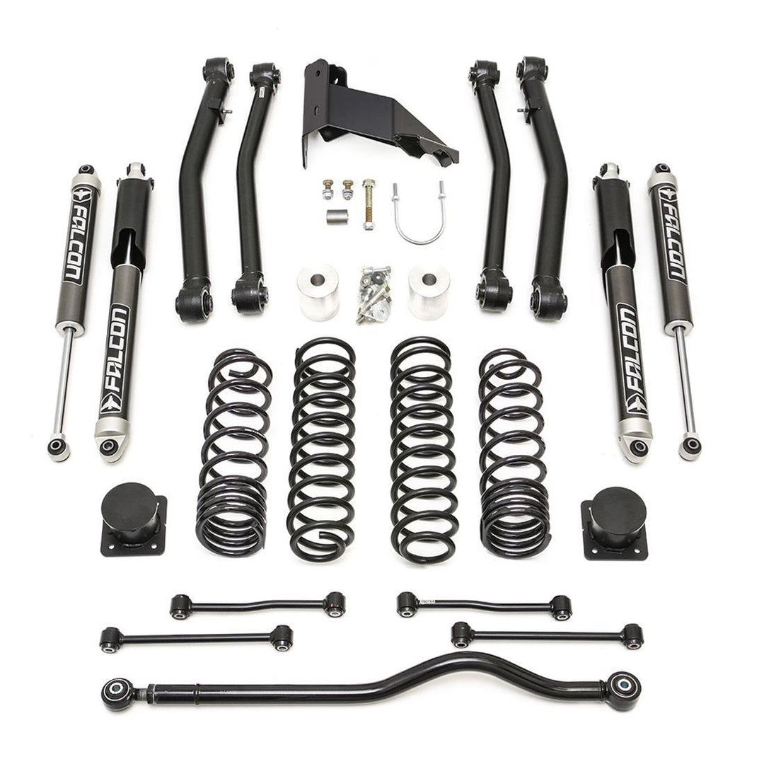 ReadyLIFT 4 Inch Terrain Flex Max 4-Arm Lift Kit with Falcon 2.1 Shocks - 2020-2026 Jeep Gladiator (69-6042)