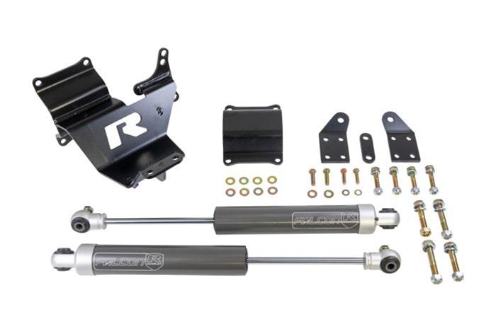 ReadyLIFT Dual Steering Stabilizer with Falcon 1.1 - 2005-2026 Ford F-250 F-350 4WD (77-23200)