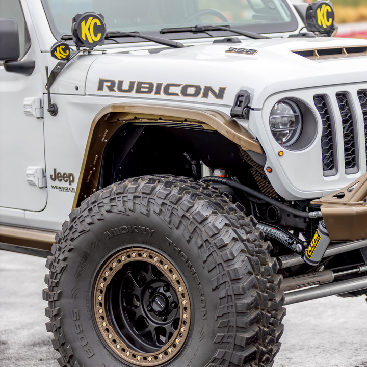 Savvy Front Ultra Highline Fenders (Aluminum) - 2018-2026 Jeep JL/JLU/JT