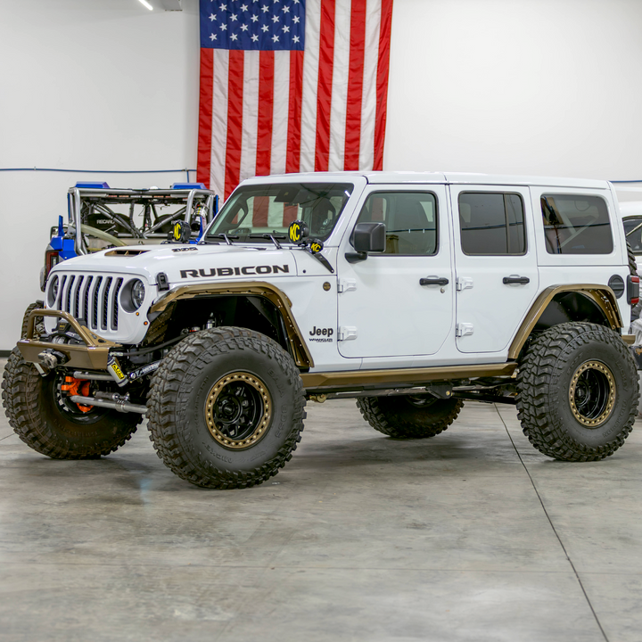 Savvy Front Ultra Highline Fenders (Aluminum) - 2018-2026 Jeep JL/JLU/JT