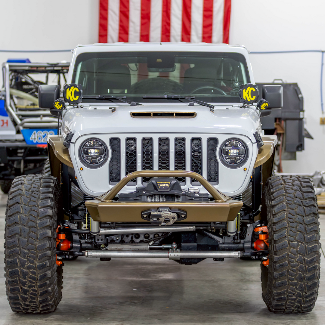 Savvy Front Ultra Highline Fenders (Aluminum) - 2018-2026 Jeep JL/JLU/JT