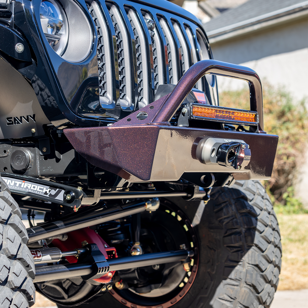 Savvy Aluminum Krawler Lite Essentials Bundle (Front & Rear Bumpers & Rock Sliders) - 2018-2026 Jeep JL 2-Door