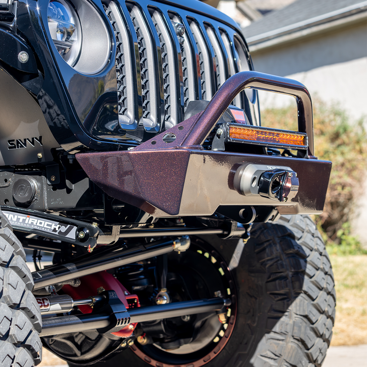 Savvy Aluminum Krawler Lite Essentials Bundle (Front & Rear Bumpers & Rock Sliders) - 2018-2026 Jeep JL 2-Door